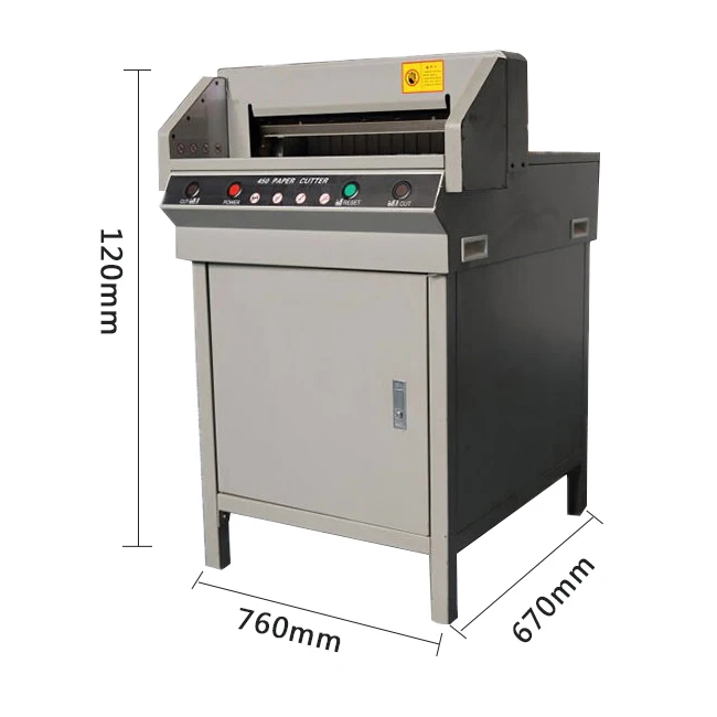 G450VS+ Electric Paper Cutter Automatic NC Paper Cutter 450mm A3