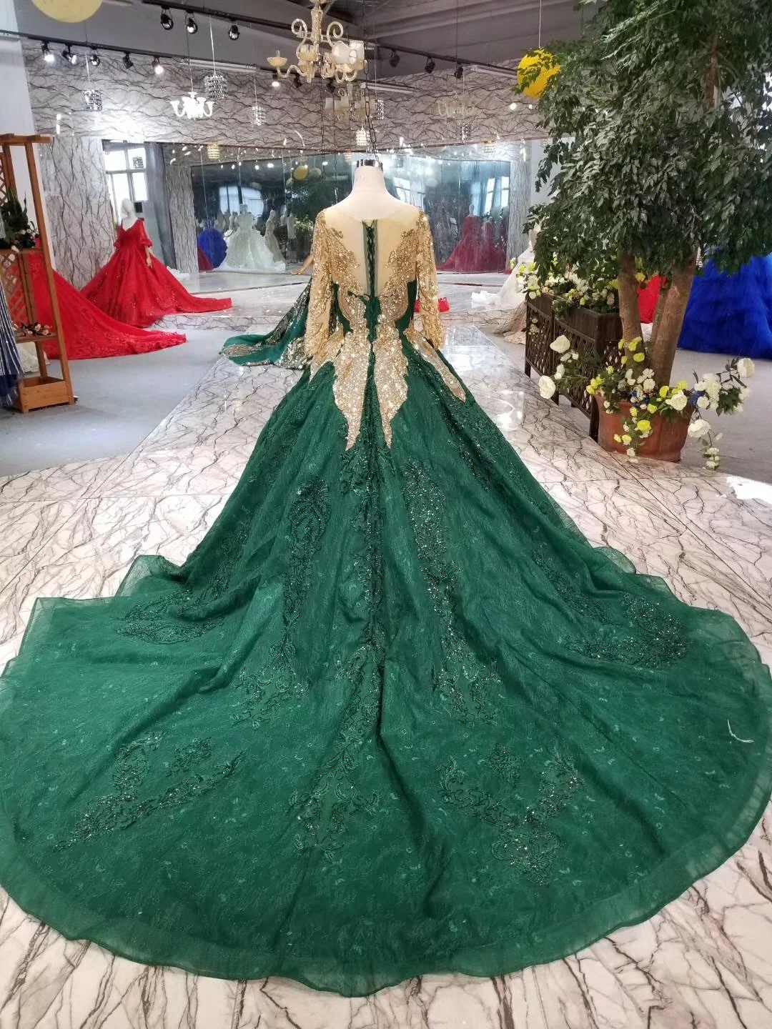 green emerald velvet dress Light Green Muslim Wedding Dresses Long Sleeves A Line Chiffon Bridal –  TANYA BRIDAL