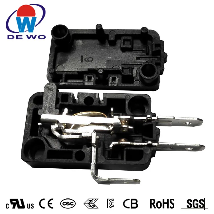 DEWO Manufacturer Micro Switch Normally Open Micro Switch 16A  250v T85 5e4 Micro Switch for Gas Hob