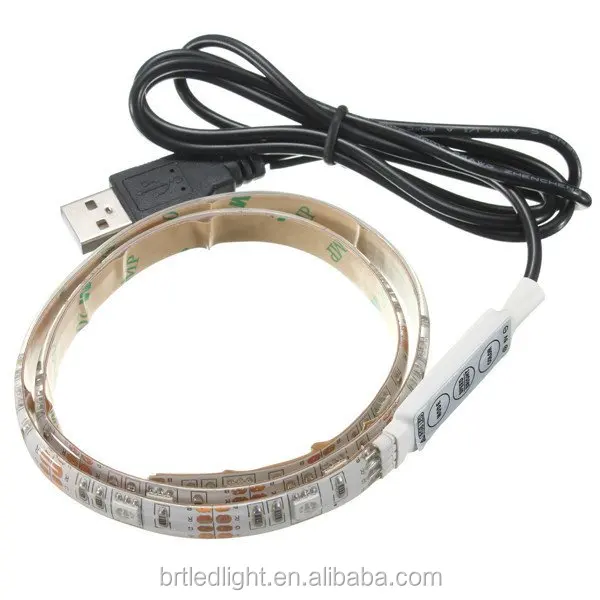 Usb 供电的led 灯条5 V Rgb 30 Led M 防水led 胶带由移动电源供电 Buy Usb 供电led 灯条 5 V Usb Led 灯条 移动电源product On Alibaba Com