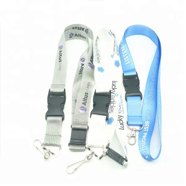 AI-MICH Personalized Fabric Card Holder Designer Blank Custom Printed Anime Key Strap Lanyards With Logo Custom