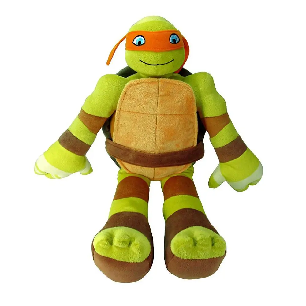 nouvelle mascotte en peluche figure poupée douce animaux en peluche jouet  personnalisé tortues ninja
