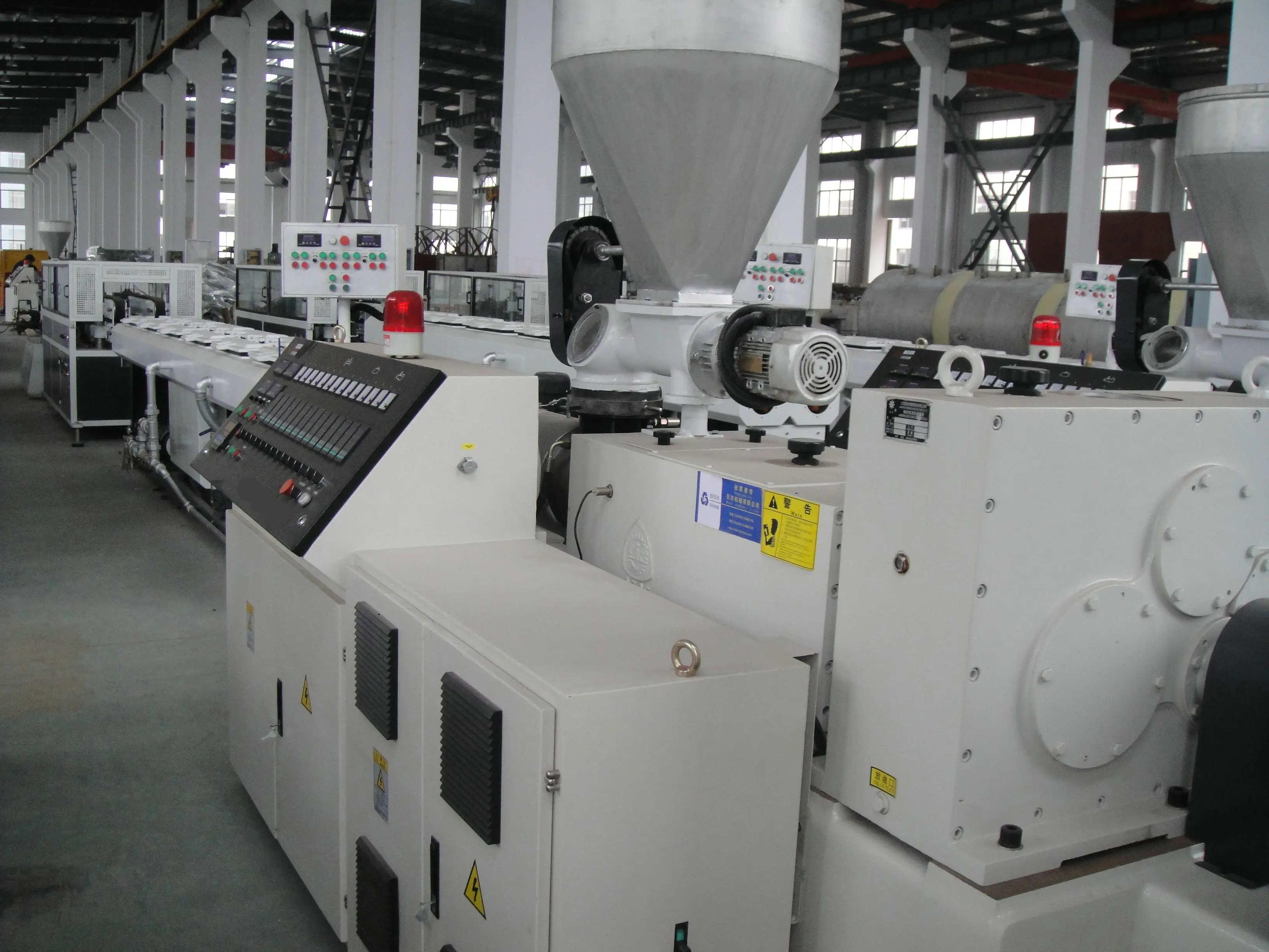 PVC Double Pipe Extruder