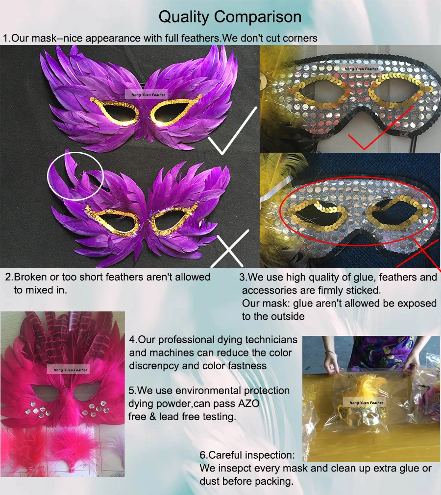 Maskerade Maske Mit Federn – Karneval, Halloween, Cosplay Party Maske Aus Kunststoff & Federn