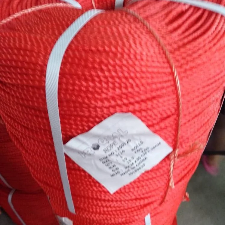 
 Высокое качество 3 нитка Скрученная PE рыболовная веревка  