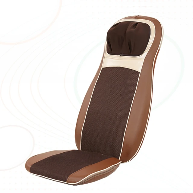 
 Регулируемая подушка для массажа шеи и спины с подогревом, Массажная подушка для автомобильного сиденья  