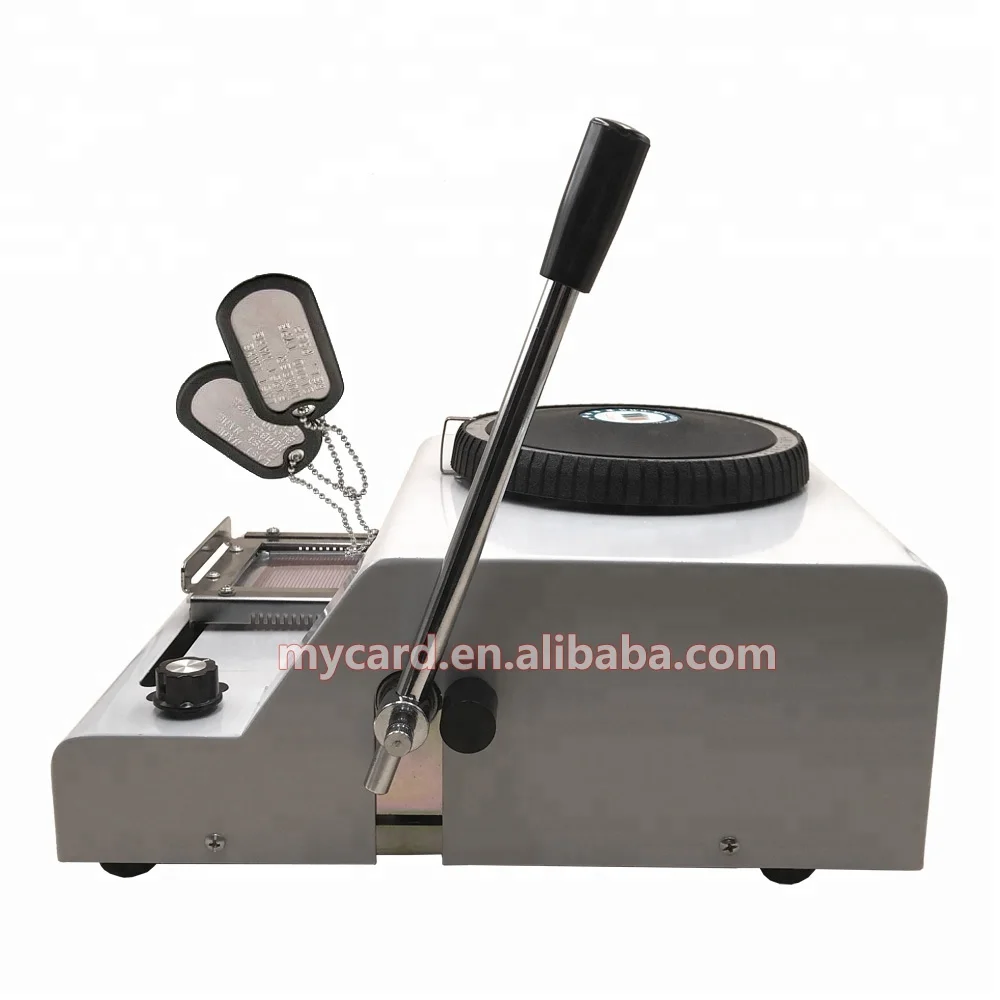 Dog Tag Machine Embosser 52 Characters PET Tag Manual Stainless Steel  Embossing Press Machine Factory Price - AliExpress