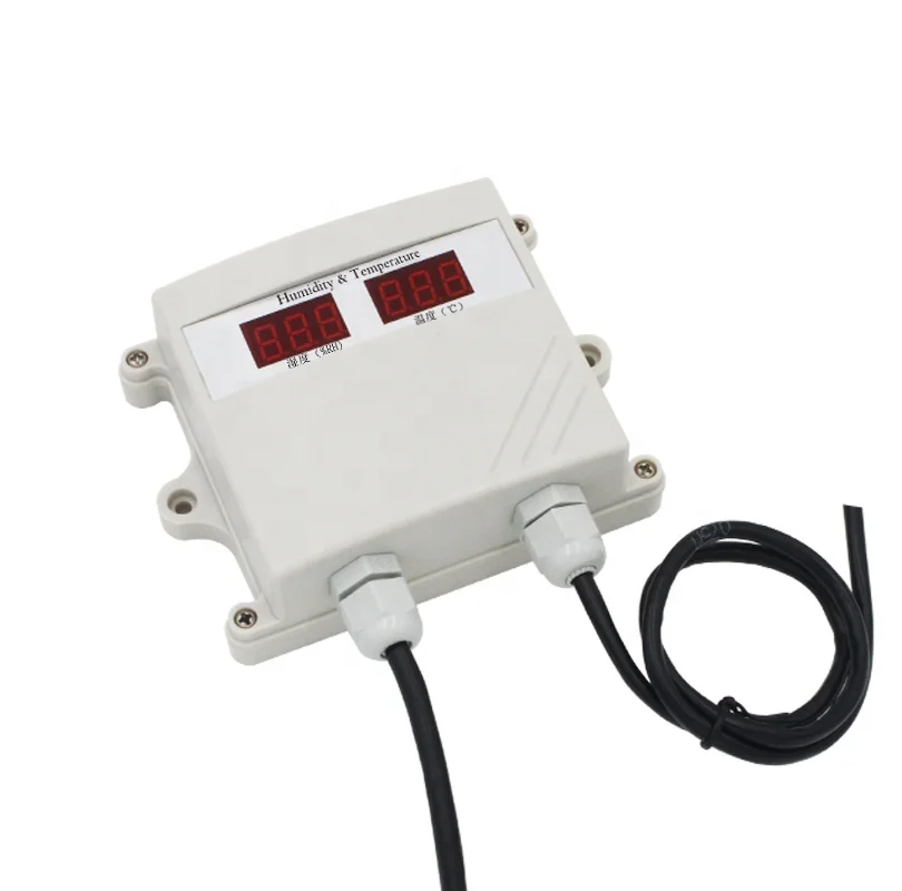 Multi Function Temp Transmitter Greenhouse air Temperature Humidity Sensor