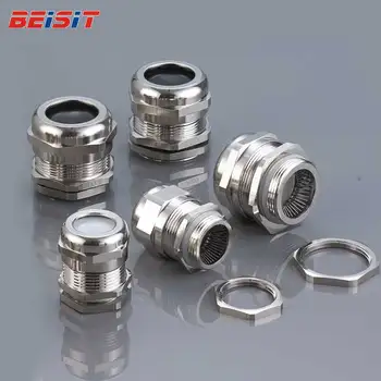 Stainless Steel Metal Emc Cable Gland Ip68 Nickel Plated Brass ...