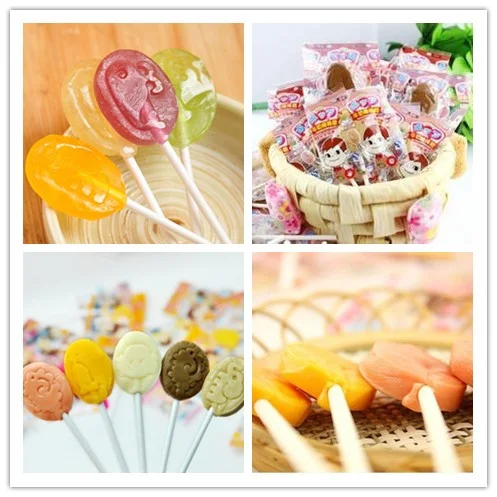 Hot Sale Flat Lollipop Candy Forming and Packing Machine|