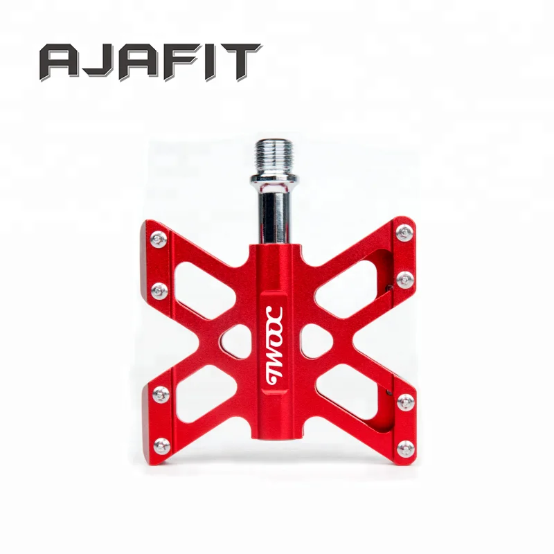 mountain bike pedals red