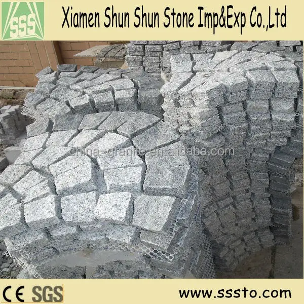 庭の通路用の舗装石タイプの石 Buy 花崗岩の庭の敷石 灰色の花崗岩のステップ 庭の歩道敷石価格 Product On Alibaba Com