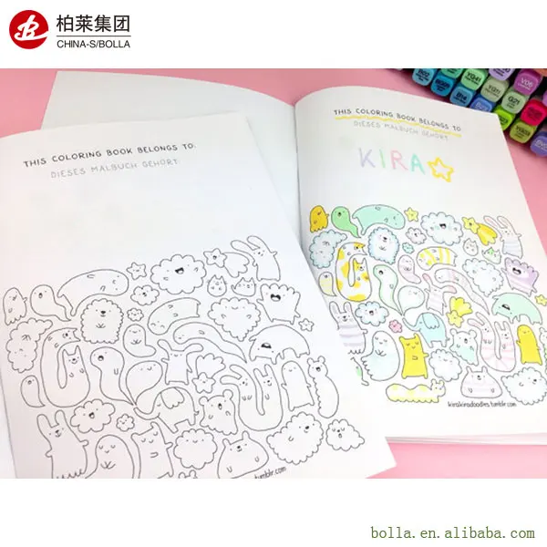 High Quality Custom Coloring Book Printing