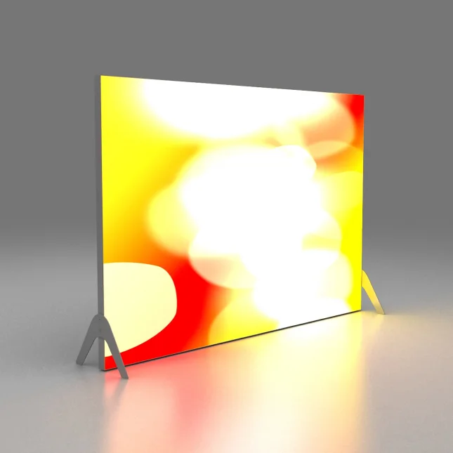 Силиконовый текстильный Графический каркас, лайтбокс со светодиодной подсветкой, модный текстильный алюминиевый лайтбокс со светодиодной подсветкой