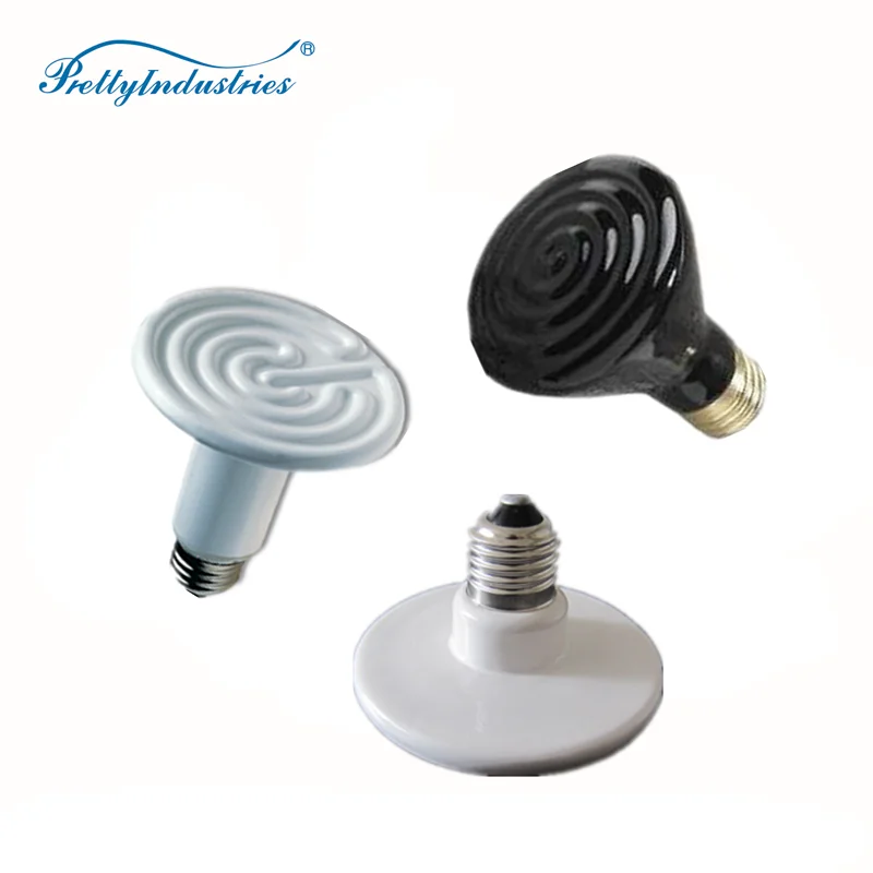 black ceramic heat bulb