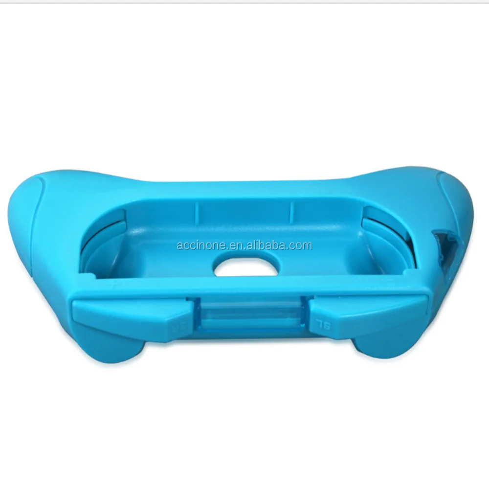 Nintendo Switch用ブルーレッド1セット左右ABSハンドグリップ