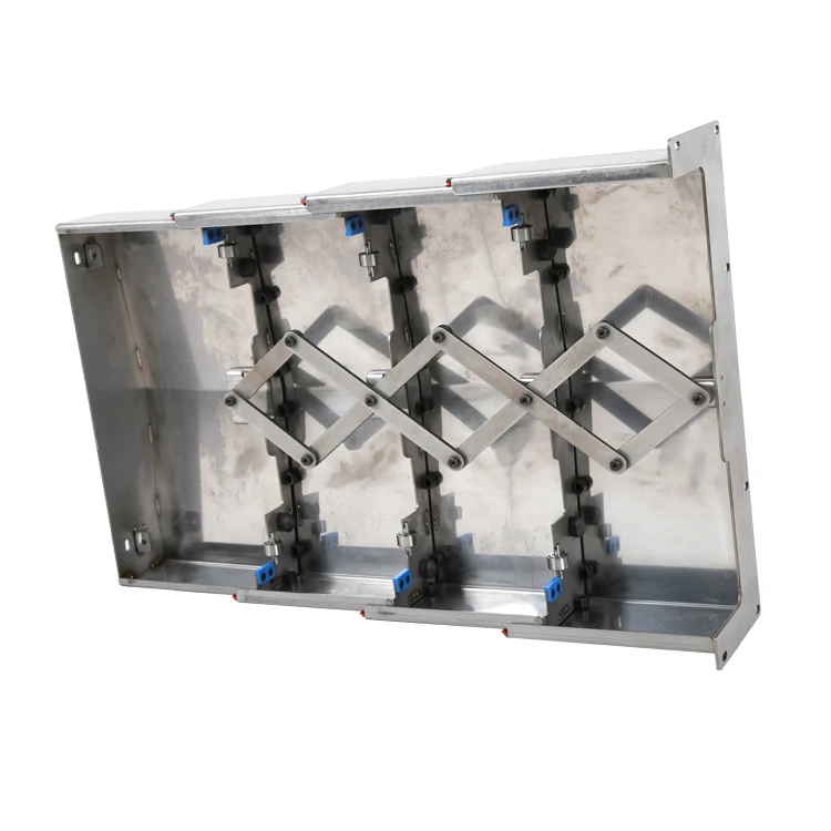 Stainless Steel Accordion Protection Telescopic Cover for CNC Machine Accessories