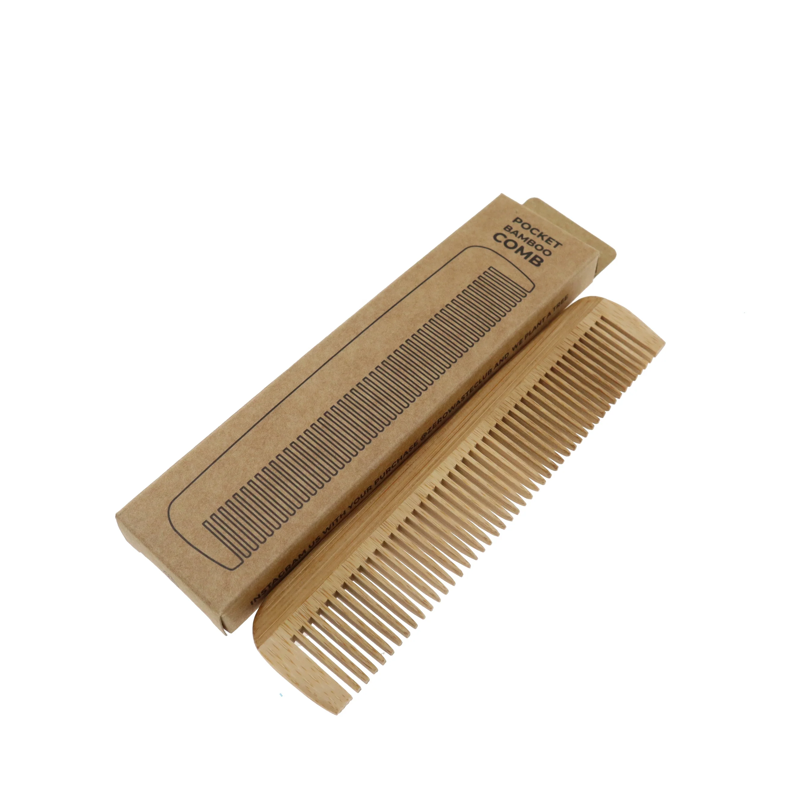 large high quality all natural bamboo hair comb