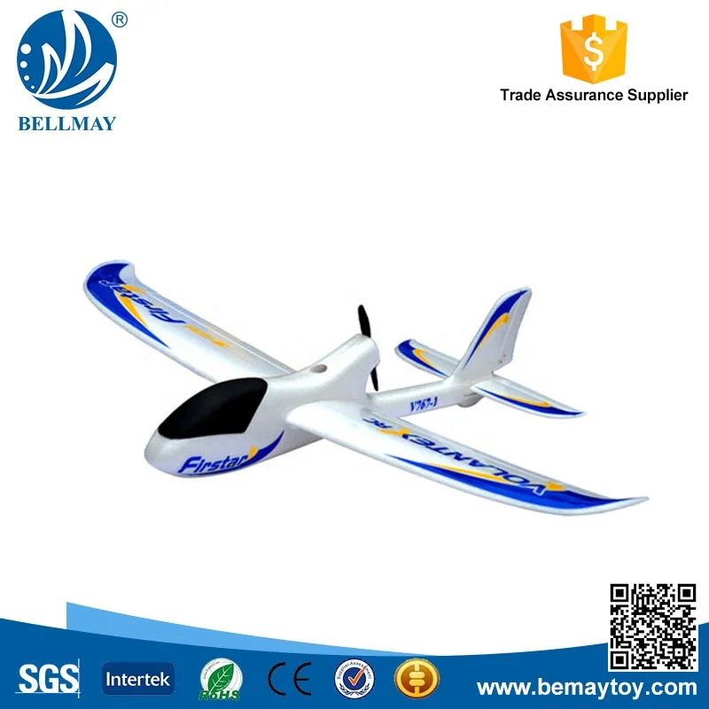 Bemay Toy 4CH Giant Scale Rc Airplane Foam Gliders Remote Control Plane Toy