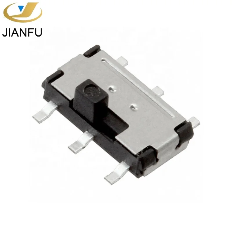 Smd Tiny Micro Miniature Dpdt 6 Pin Slide Switch