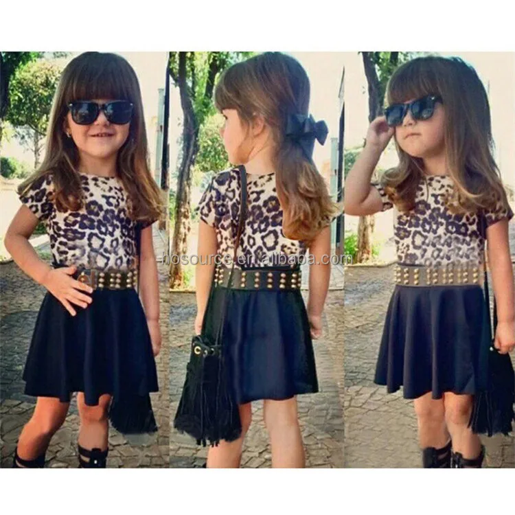 Vestido De Moda Hecho A Mano Para Niñas,Ropa Con Estampado De Leopardo Para  Niños,Ropa Elegante Para Niños - Buy Ropa De Niños,Elegante Niños,Hecho A  Mano Elegante Niños Product on Alibaba.com