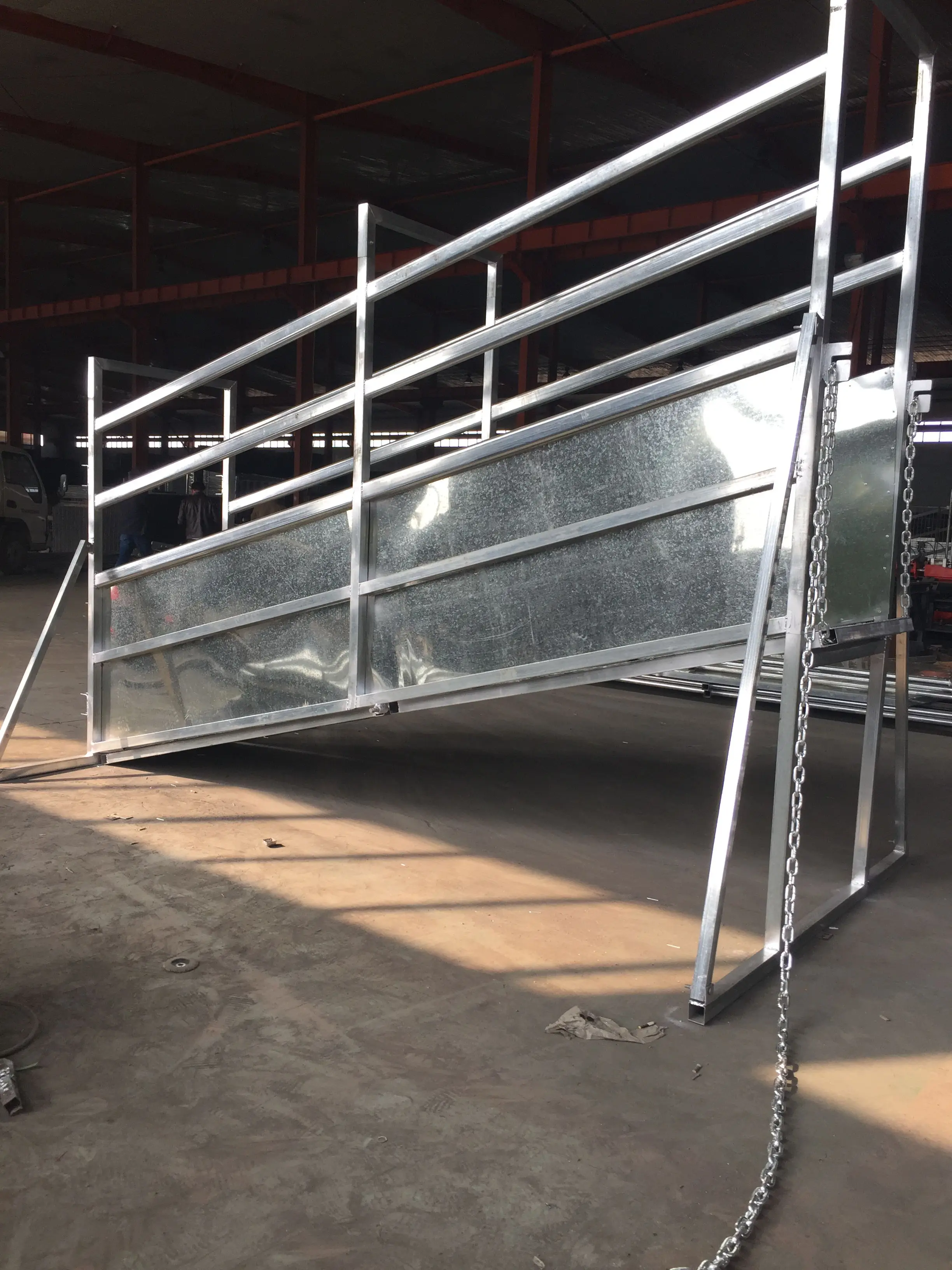 Cattle Handling Equipment Plans Adjustable Loading Ramp