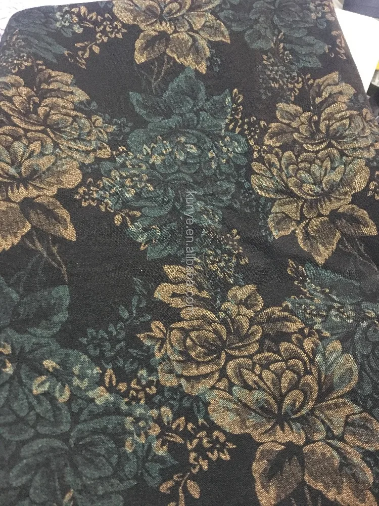 2018 нейлон вискоза полиэстер Бенгальская ткань с принтом