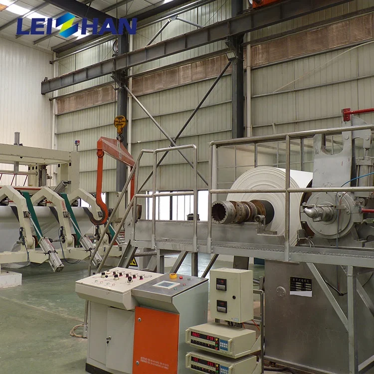 Completely Set Tissue Paper Making Machine Jumbo Roll Toilet Tissue Paper Production Line