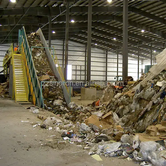 Городской сортировщик мусора и переработка отходов сито картомеля msw