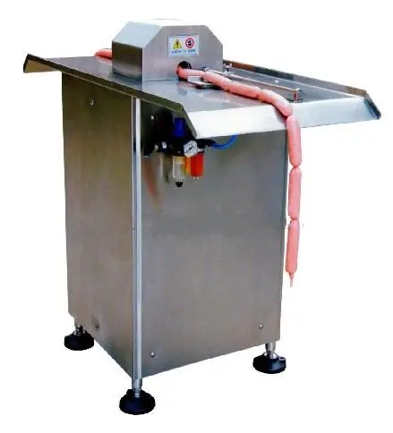 Machine à nouer semi-automatique pour saucisses