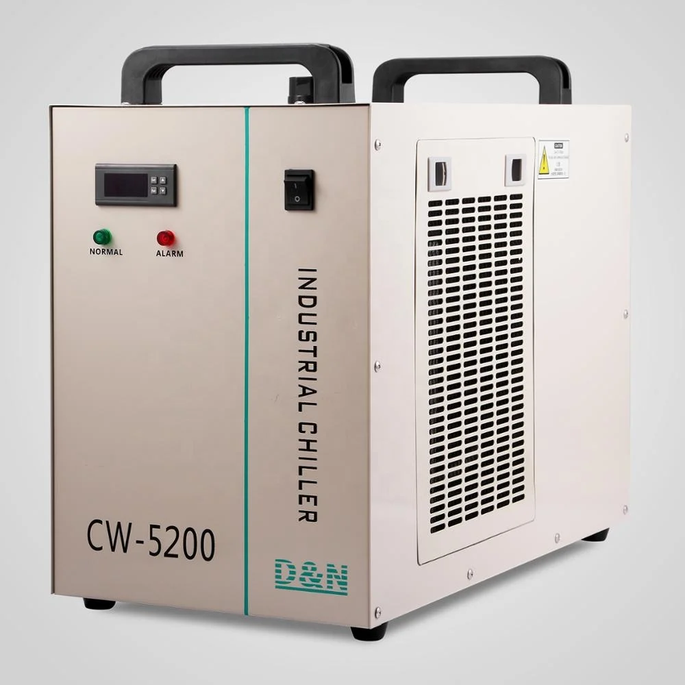 VEVOR Machine de gravure Laser CW-5200 CNC, refroidisseur a eau industriel  par thermolyse, 130W/150W