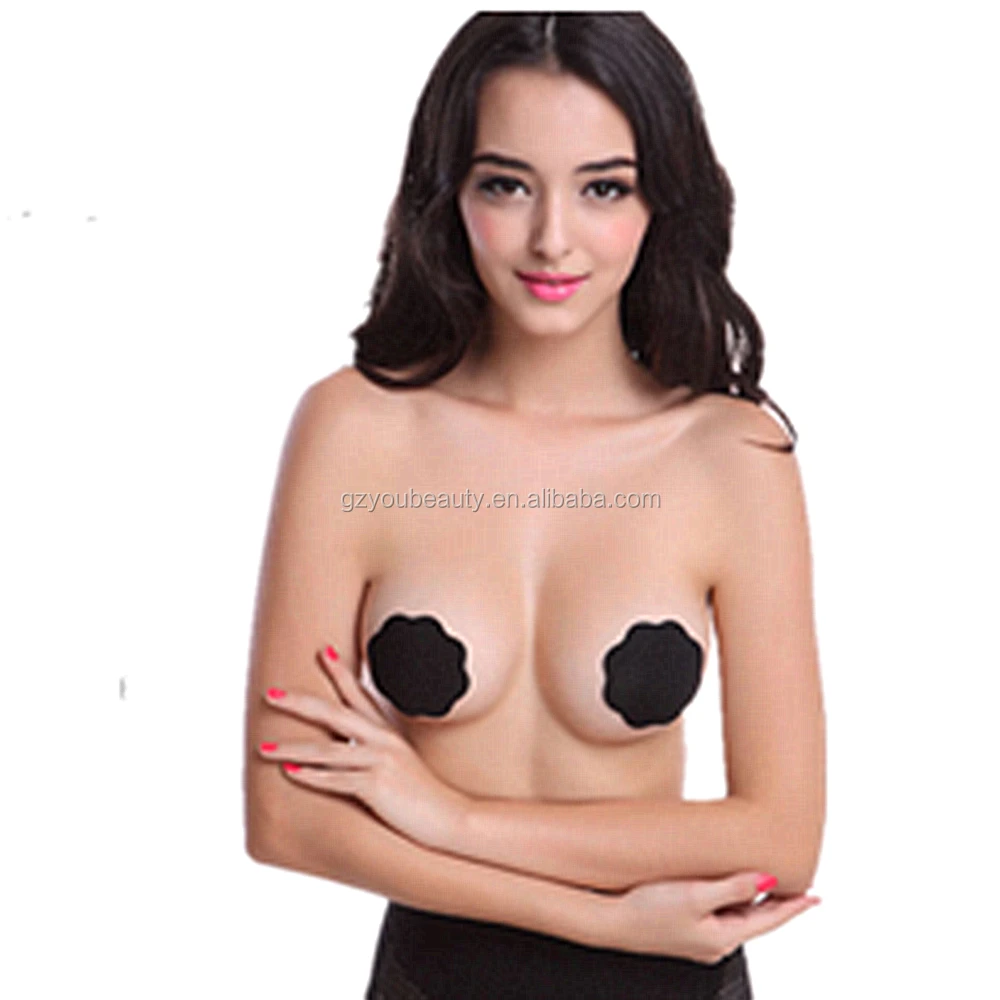 Fashion Design Adhesive Cloth Silicone Nipple Cover