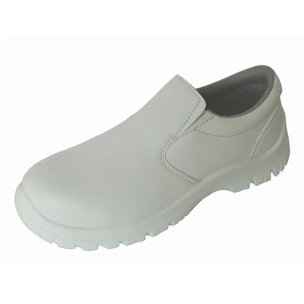 china supplier clean room anti-static classic eva nurse anti slip leather mesh safety shoes