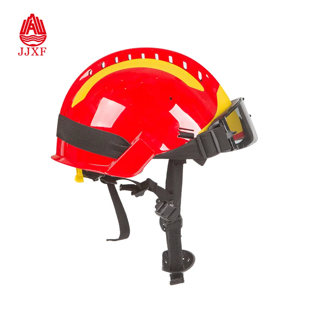 消防士ヘルメット【新品】 新しいスタイルEN標準ゴーグル消防士消防救助安全ヘルメット