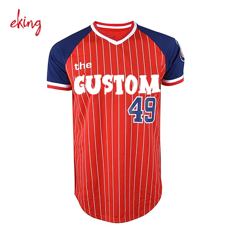 Source Custom wholesale printing baseball jerseys youth mexico sublimation  baseball full button jersey on m.