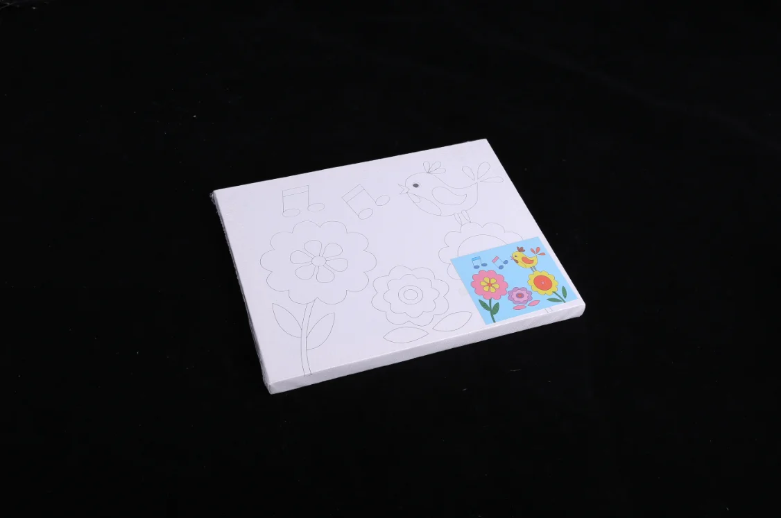 Бренд BOMEIJIA 8 цветов 20*25 см китайский профессиональный поставщик набор для рисования на холсте детей оригинальный дизайн творчества