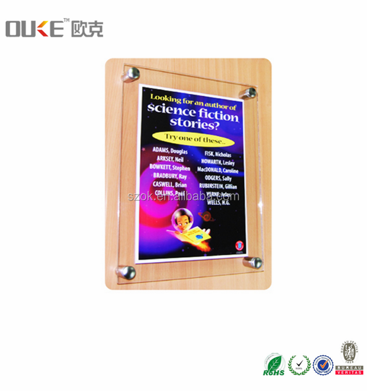 Настенная рекламная акриловая панель для объявлений на продажу