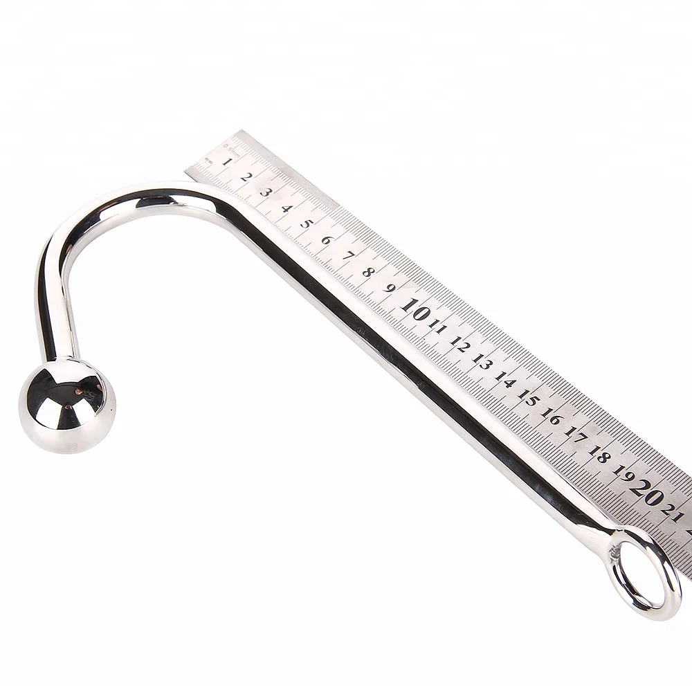 Metal Anal Hook Anal Curved Sexuality Anal Ball Dilator Sex Toys