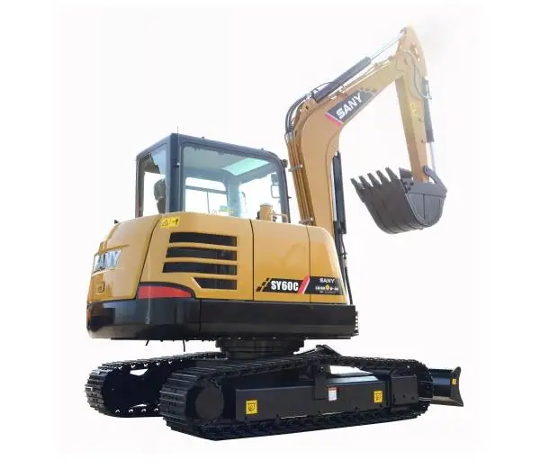 SANY SY60C Small Excavator 60 Backhoe Excavator Attachment Cabin