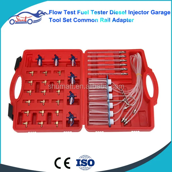 Common Rail Diesel Injector Fuel Flow Test Garage Tool Common Rail Injector Measuring Tools