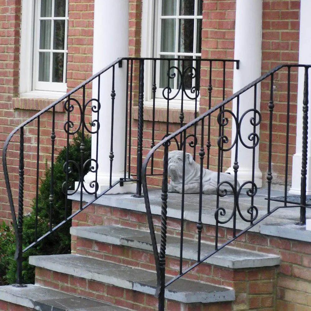 Painting Modern Wrought Iron Front Porch Buy Wrought Iron Front Porch Front Porch Porch Handrails Product On Alibaba Com