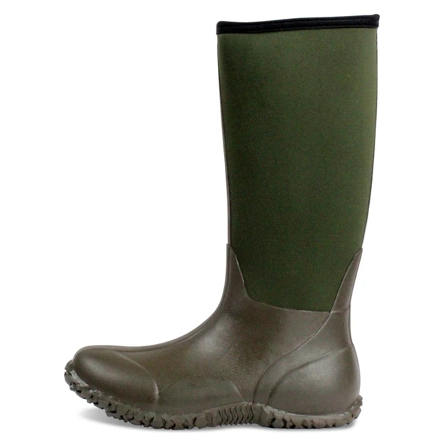 Мужские Водонепроницаемые неопреновые резиновые сапоги