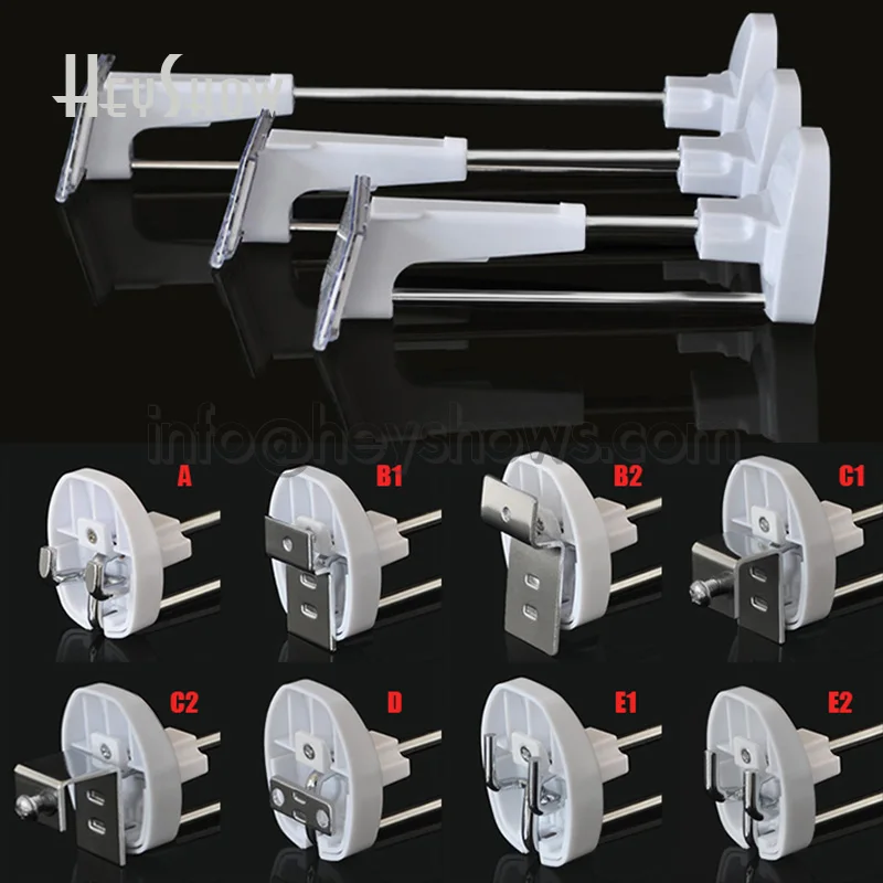 Magnetic Security Display Hook for Slatwall Theftproof Square Steel Hang Locking Solution Retail Shop Retail Shop 58kHz