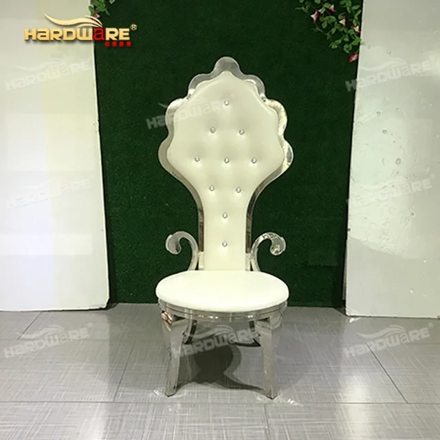 
Недорогой Королевский Свадебный Королевский престольный подлокотник Банкетный стул для продажи 