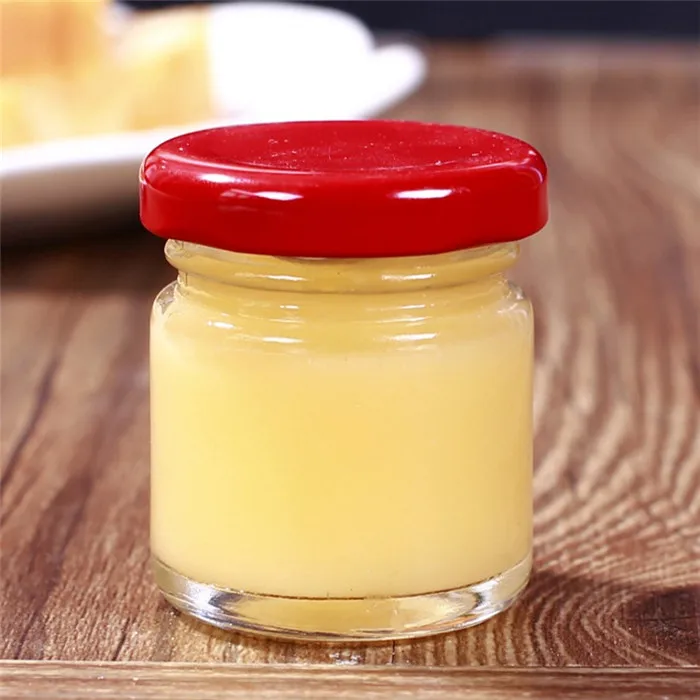 50ml 70ml 75ml Glass Jam Jar Mini Glass Jars for Jam Honey Cubilose