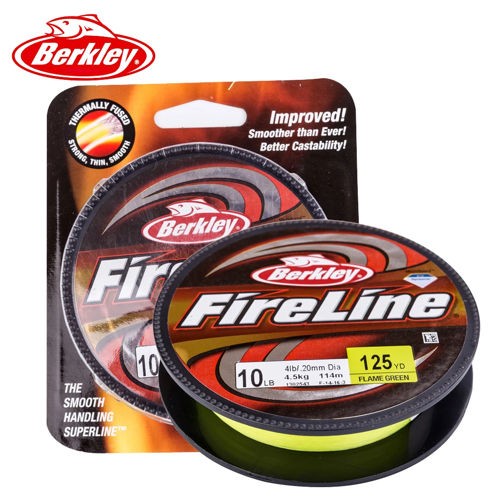 Berkley Fireline 125Yd/114M Braid Fishing Line Super Strong Fishing Wi –  Bargain Bait Box