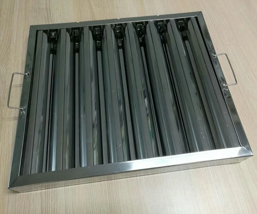 stainless steel baffle filters for commercial hoods