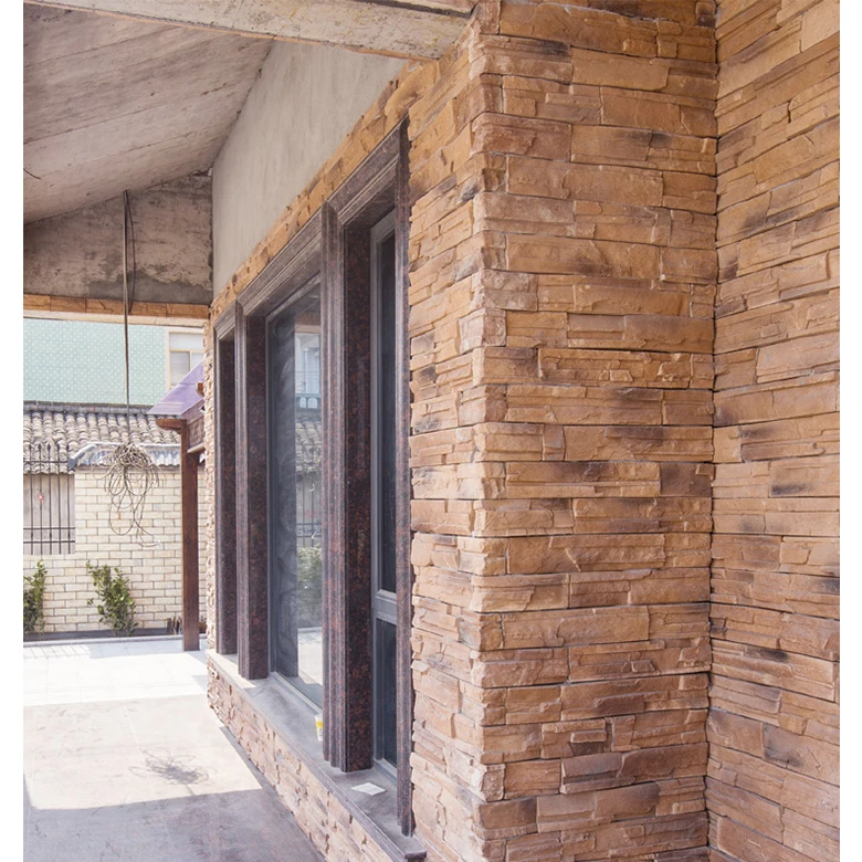 natural stone for exterior walls handmade concrete material building covering faux culture stone cladding limestone