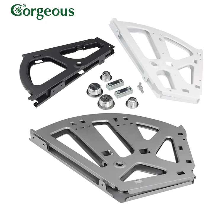 Multilayer Metal Shoes Fitting Brackets Tipping Bucket Shoe Rack Accessories