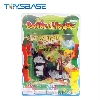 Animal Toys Plastic | Educational Figure Mini Farm Animals Set Toys